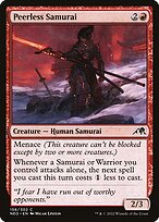 Peerless Samurai (NEO-156) - common