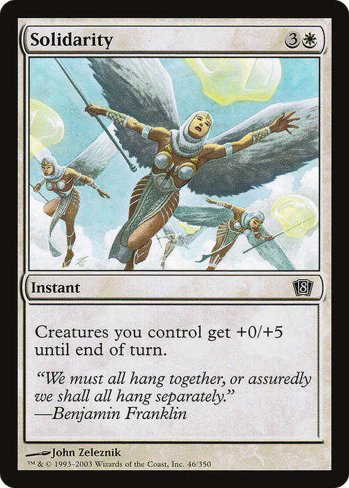 Solidarity (8ED-46★) - common - Foil