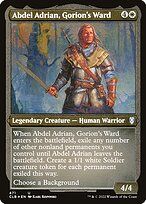 Abdel Adrian, Gorion's Ward (CLB-471) - uncommon - Etched Foil