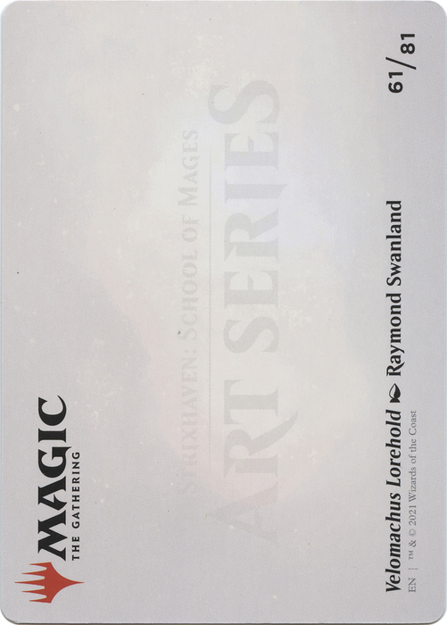 Velomachus Lorehold // Velomachus Lorehold (ASTX-061) - common (Borderless) - Foil