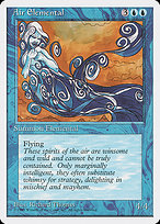 Air Elemental (4ED-059) - uncommon