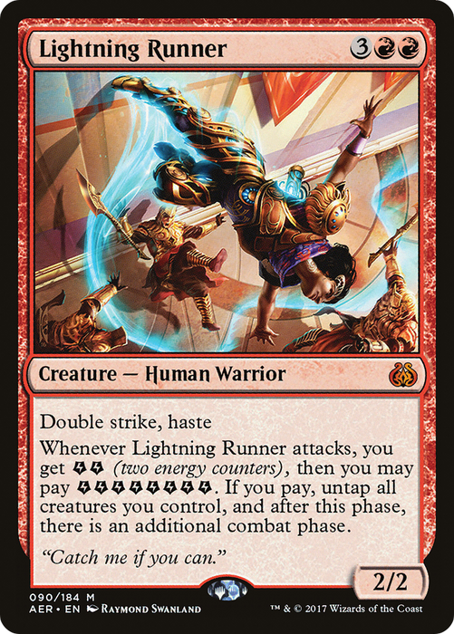 Lightning Runner (AER-090) - mythic