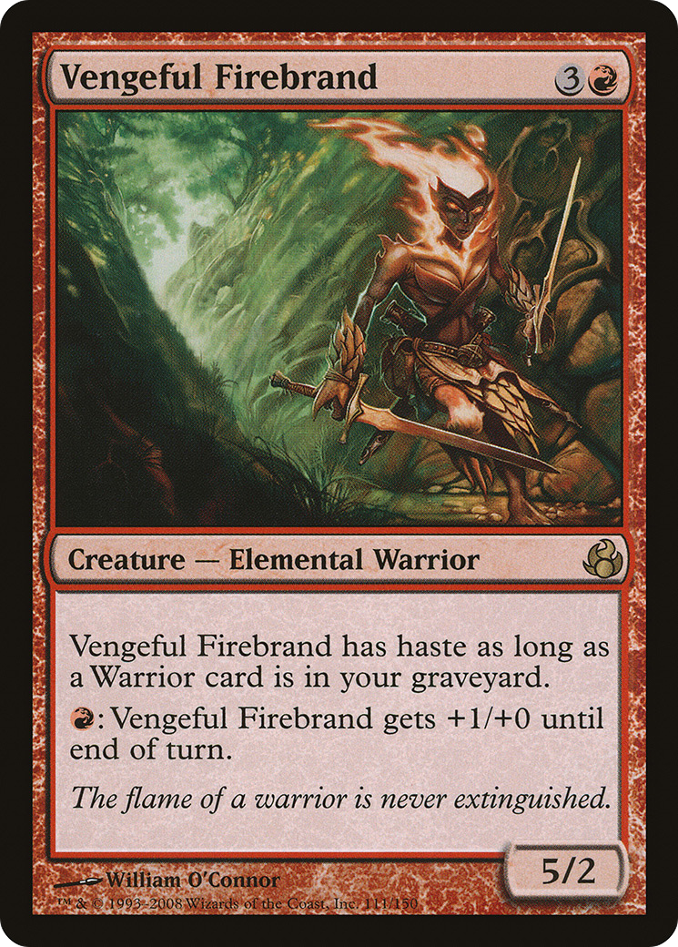 Vengeful Firebrand (MOR-111) - rare