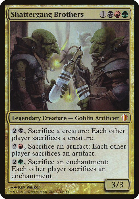 Shattergang Brothers (OVER-213) - mythic - Foil