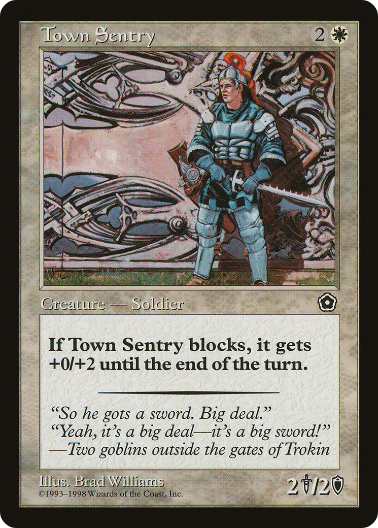 Town Sentry (P02-025) - common