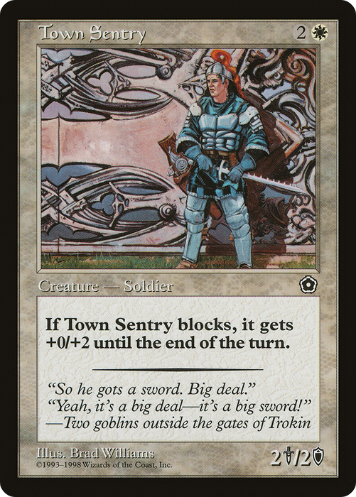 Town Sentry (P02-025) - common
