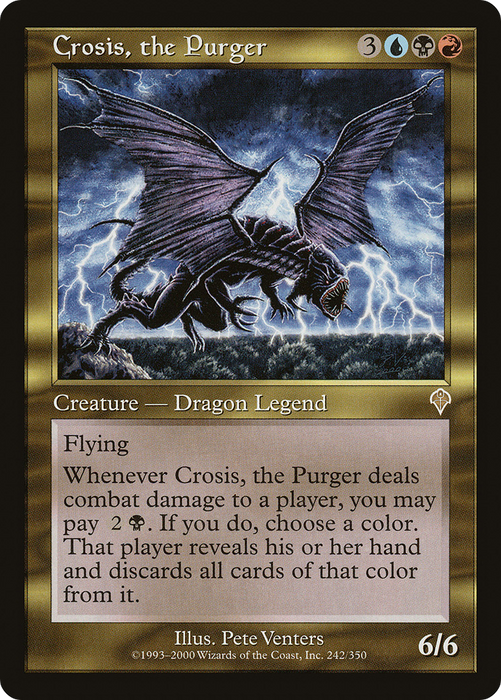 Crosis, the Purger (INV-242) - rare