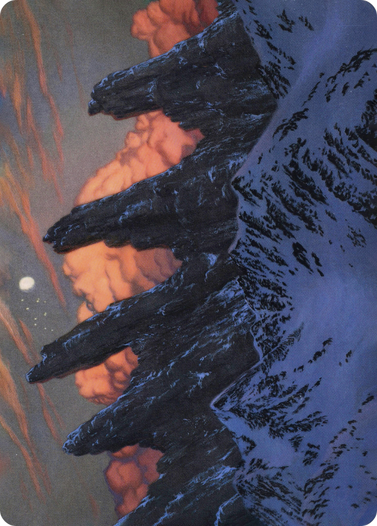 Mountain // Mountain (AAFR-059) - common (Borderless) - Foil