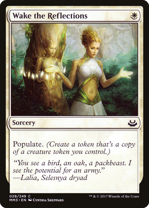 Wake the Reflections (MM3-028) - common - Foil