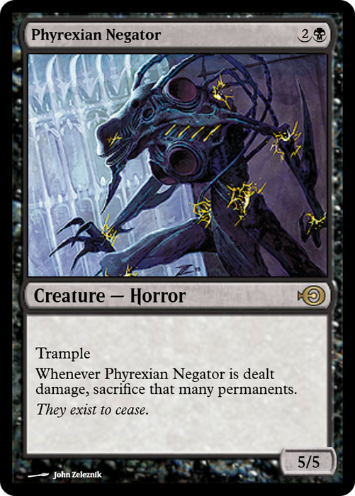 Phyrexian Negator (PRM-36144) - rare - Foil