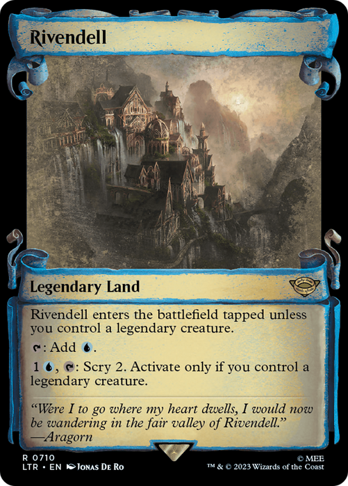 Rivendell (LTR-710) - rare: (Showcase) - Foil