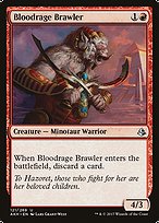 Bloodrage Brawler (AKH-121) - uncommon - Foil