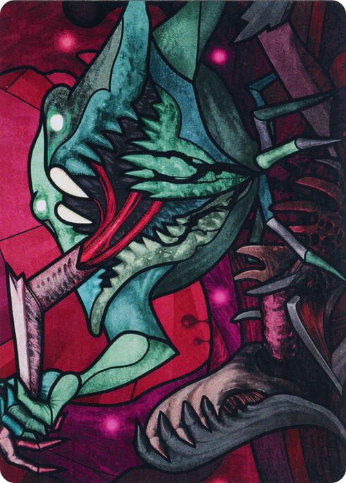 Yargle, Glutton of Urborg // Yargle, Glutton of Urborg (AMOM-072) - common (Borderless) - Foil