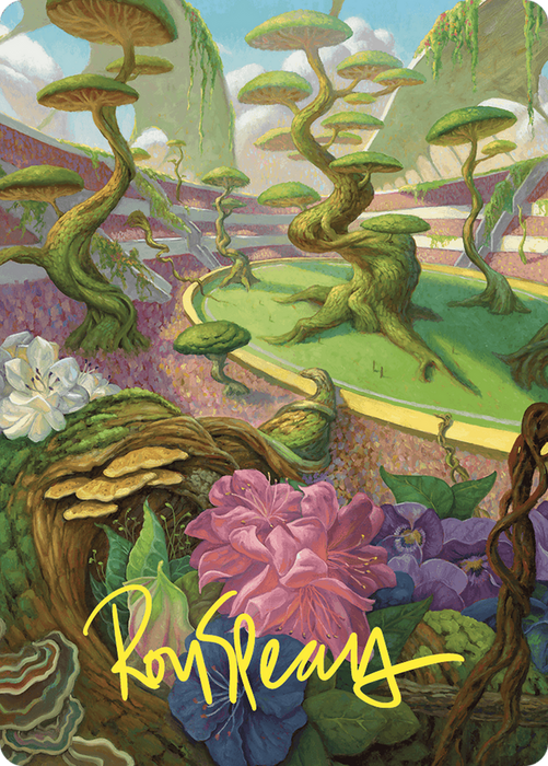 Undergrowth Stadium // Undergrowth Stadium (ACMM-049) - common (Borderless) - Foil