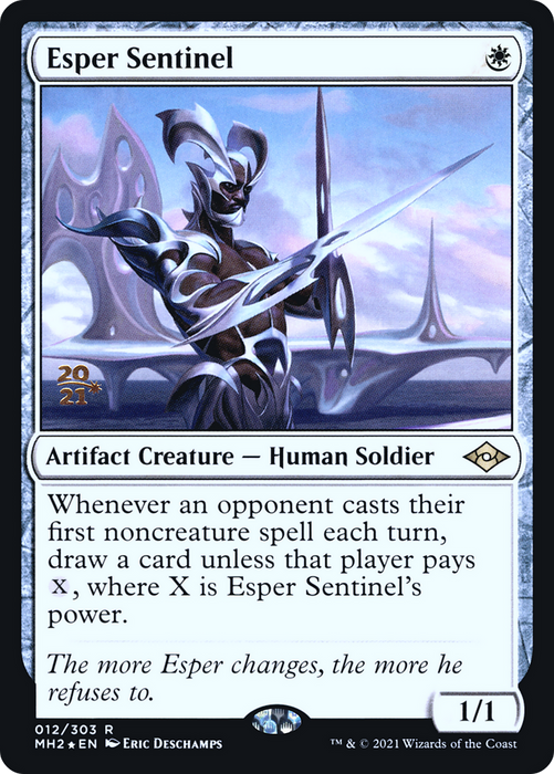 Esper Sentinel (PRE-12S) - rare - Foil