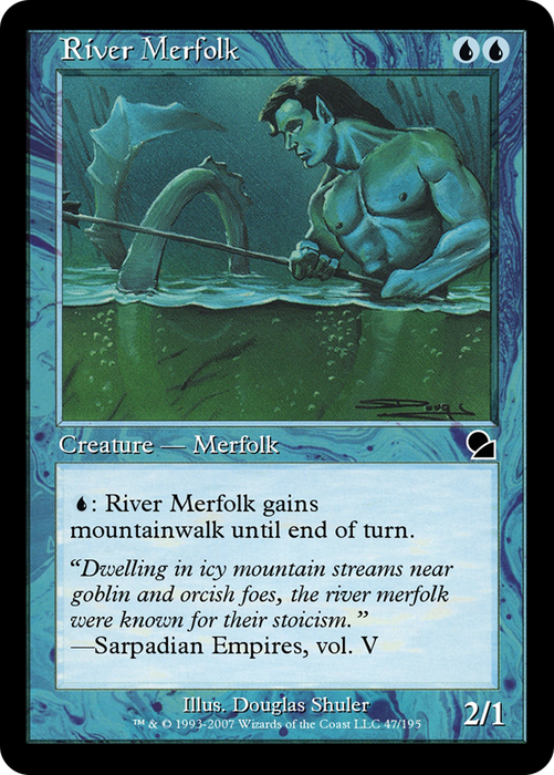 River Merfolk (ME1-047) - common - Foil