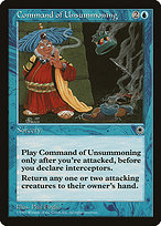 Command of Unsummoning (POR-048) - uncommon