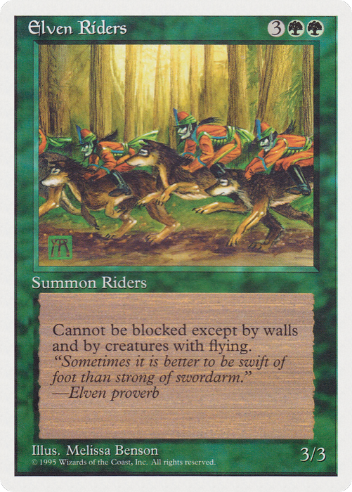 Elven Riders (RQS-039) - uncommon