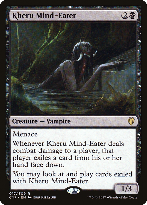 Kheru Mind-Eater (C17-017) - rare