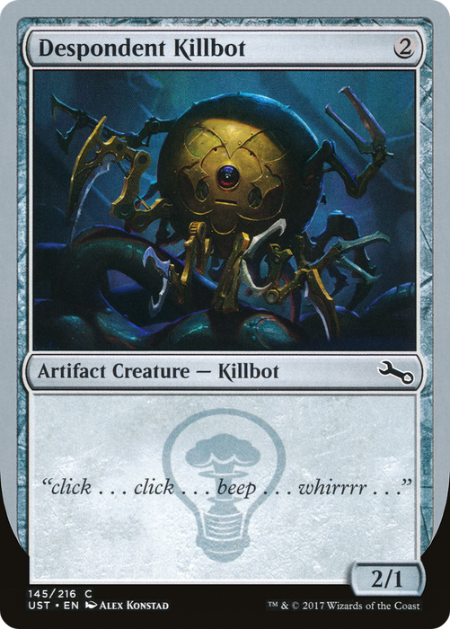 Despondent Killbot (UST-145C) - common - Foil