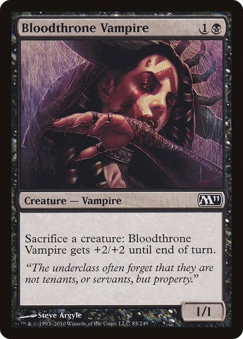 Bloodthrone Vampire (M11-085) - common