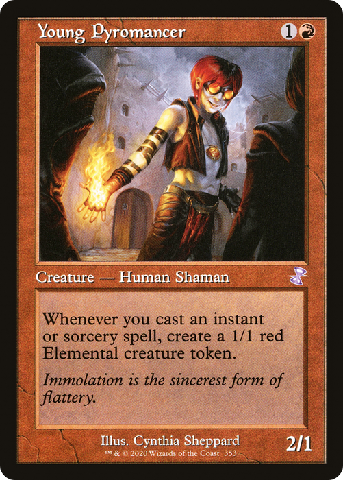 Young Pyromancer (TSR-353) - special - Foil
