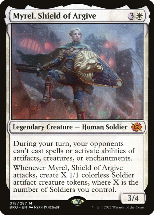 Myrel, Shield of Argive (BRO-018) - mythic - Foil