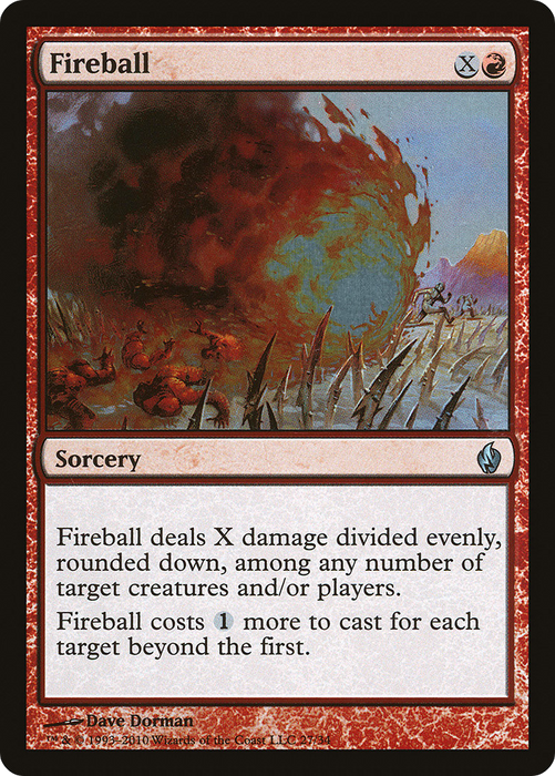Fireball (PD2-027) - uncommon - Foil