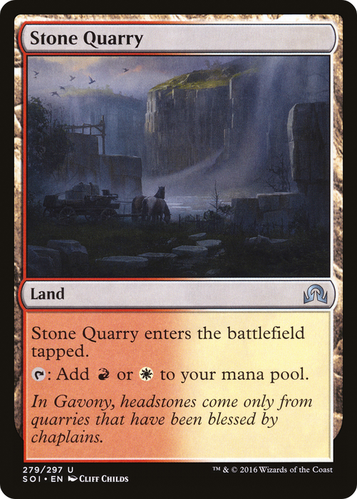 Stone Quarry (SOI-279) - uncommon - Foil