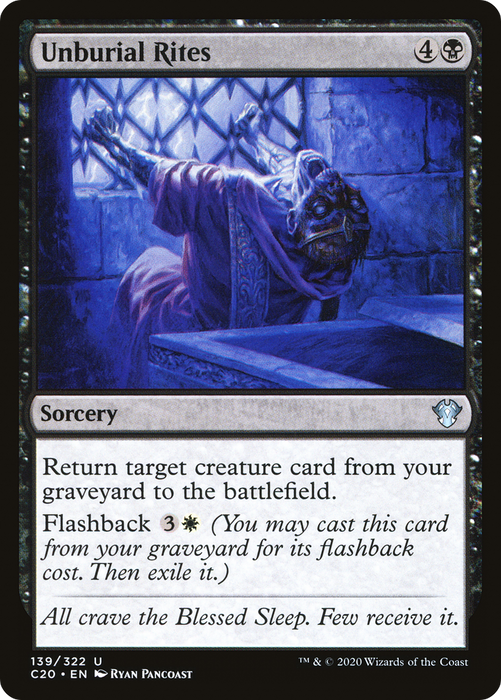 Unburial Rites (C20-139) - uncommon