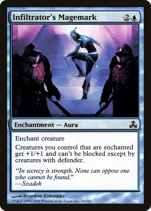 Infiltrator's Magemark (GPT-028) - common - Foil
