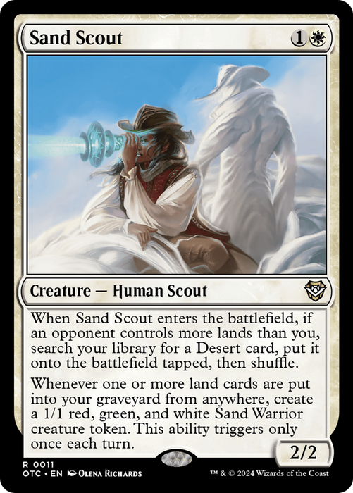 Sand Scout (OTC-011) - rare