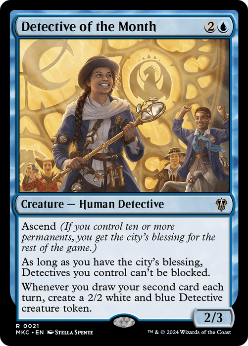 Detective of the Month (MKC-021) - rare