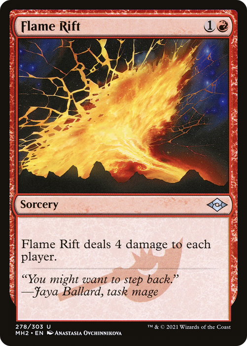 Flame Rift (MH2-278) - uncommon - Foil