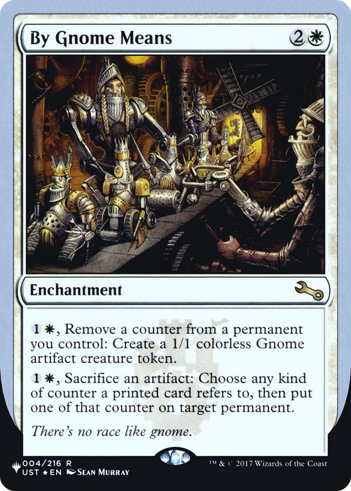 By Gnome Means (LIST-001) - rare - Foil