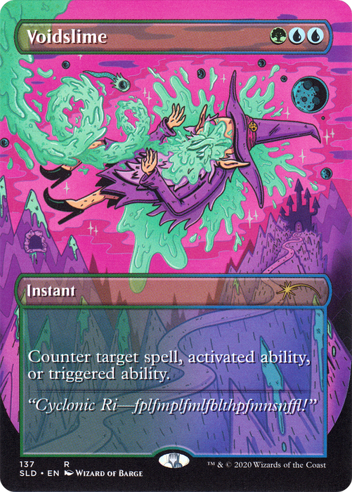 Voidslime (SLD-137) - rare (Borderless)