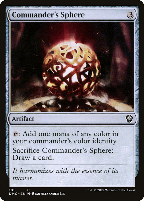 Commander's Sphere (DMC-181) - common