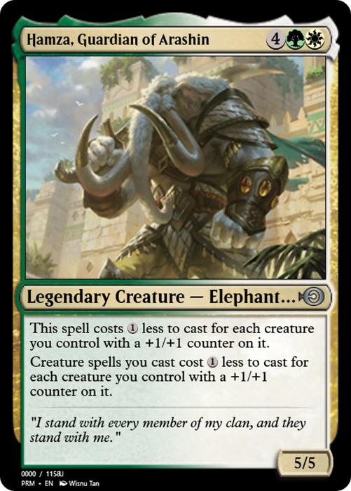 Hamza, Guardian of Arashin (PRM-86324) - uncommon