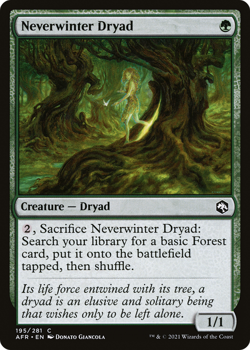 Neverwinter Dryad (AFR-195) - common