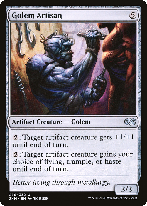 Golem Artisan (2XM-258) - uncommon - Foil