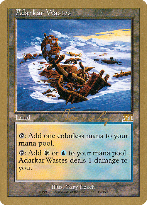 Adarkar Wastes (WCD-TVDL319) - rare
