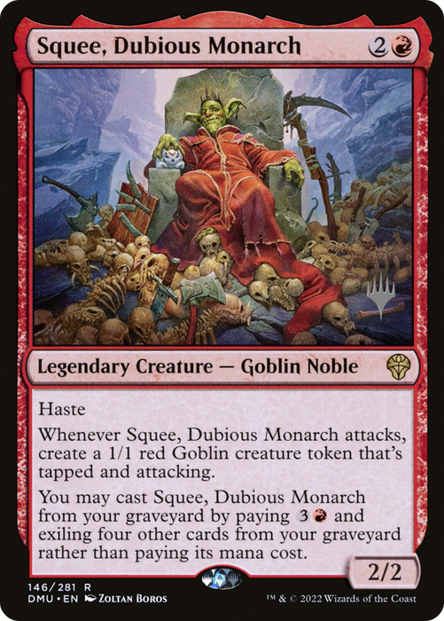 Squee, Dubious Monarch (PPDMU-146P) - rare - Foil