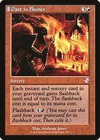 Past in Flames (TSR-350) - special: (tombstone) - Foil