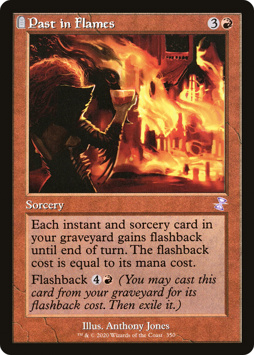 Past in Flames (TSR-350) - special: (tombstone) - Foil