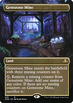 Gemstone Mine (DMR-455) - rare (Borderless)