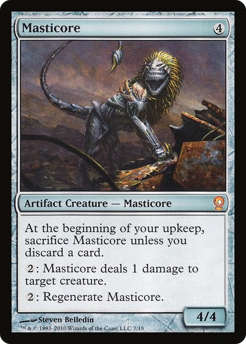 Masticore (V10-007) - mythic - Foil