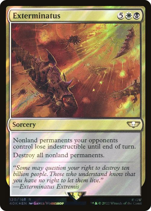Exterminatus (40K-120★) - rare - Foil