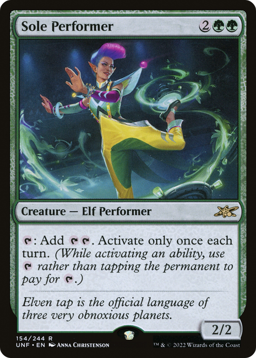 Sole Performer (UNF-154) - rare - Foil