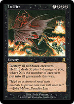 Hellfire (ME3-070) - rare - Foil
