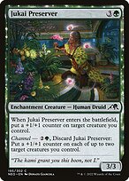 Jukai Preserver (NEO-195) - common: (enchantment) - Foil